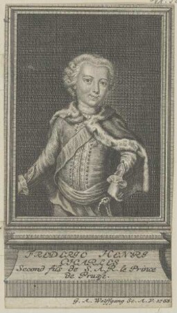 Bildnis des Frederic Henri Charles