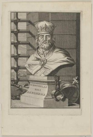 Bildnis des Wenceslas, König von Böhmen