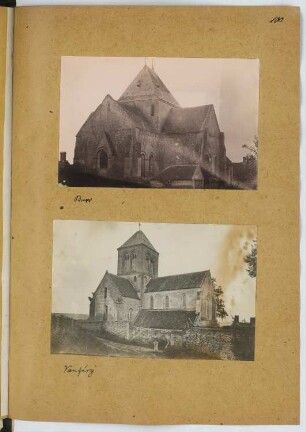 Kirchen: Ansichten (aus: Skizzen- und Fotoalbum 10)