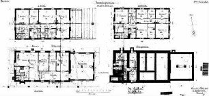 Endersbach: Empfangsgebäude Grundrisse