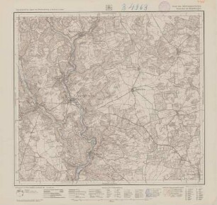 7721 (alte Nr.: 3650, 134) Gammertingen. (Preuß.) Mägerkingen. (Württ.), Topographische Karte von Württemberg im Maßstab 1:25000