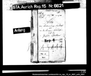 Die Markierung der Ems mit Seezeichen und die Unterhaltung des Leuchtturms auf Borkum
