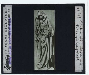 Brüsseler Meister, Madonna einer Kreuzigungsgruppe, um 1523 (Aachen, Skulpturensammlung, Inv. SK 244; 1907 erworben mit der Sammlung Richard Moest, Köln. Angeblich aus Kalkar)