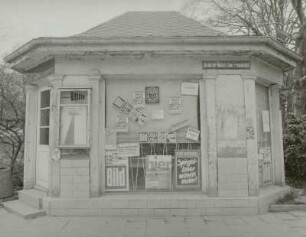 Verkaufspavillon der Deutschen Post