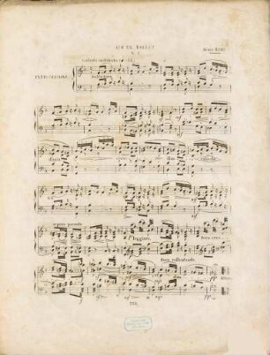 Six airs de ballets de Guillaume Tell de Rossini : arr. en rondeaux pour le piano, 1. La valse suisse