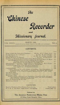 No. 3. March, 1906