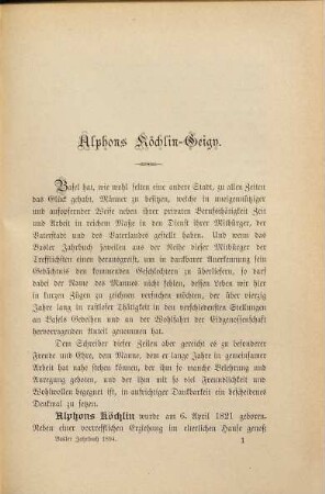 Basler Jahrbuch. 1894