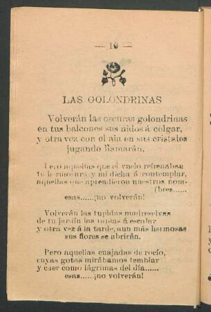 Las Golondrinas