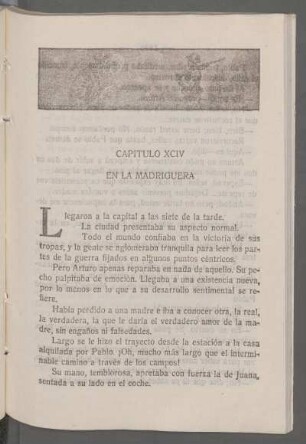 Capítulo XCIV - En la madriguera