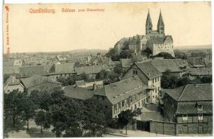 Quedlinburg. Schloss vom Münzenberg