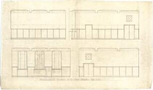 Billing, Hermann; Singen; Krankenhaus - Katholische Kapelle (Wandabwicklung)