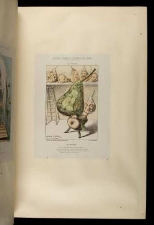 Fleurs, fruits et légumes du jour. La poire