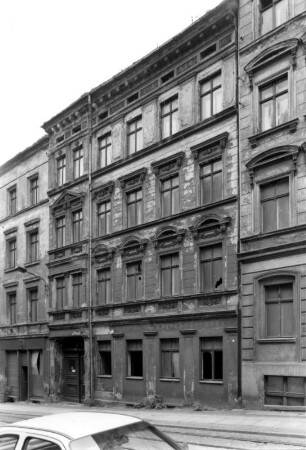 Görlitz-Altstadt, Bautzener Straße 9. Wohnhaus (um 1880). Straßenansicht