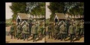 Wachposten am Eingang zur Festung Montmedy
