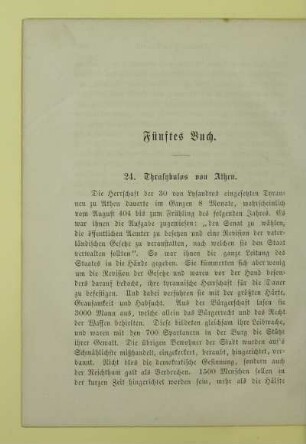 Fünftes Buch