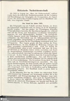 Elektrische Nachrichtentechnik