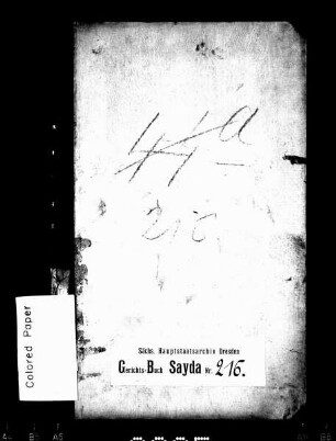 Kaufbuch von Neuhausen/Erzgeb.