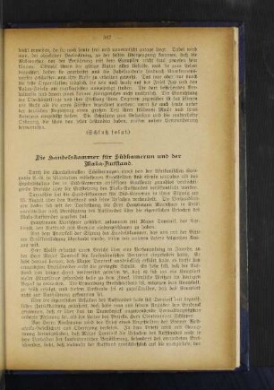 Die Handelskammer für Südkamerun und der Maka-Aufstand.
