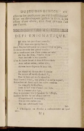 Defi Enigmatique