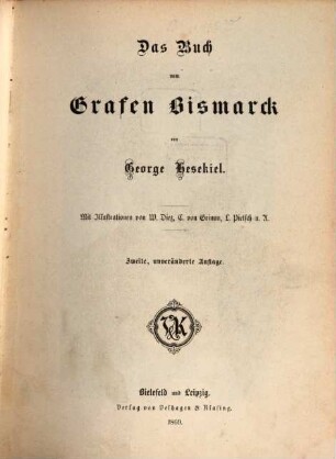 Das Buch vom Grafen Bismarck