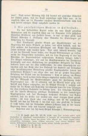 3. Die zwiespältigen Wahlen in Halberstadt.