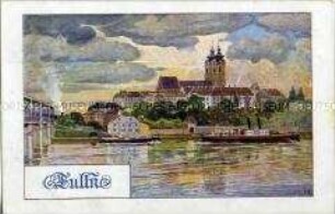 Tulln/Donau, Postkarte des Deutschen Schulvereins Nr.385