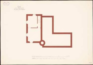 Maschinenhaus für v. Oppenheim: Grundriss UG
