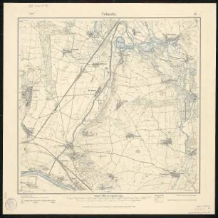 Meßtischblatt 17 : Colmnitz, 1921 : Colmnitz. - Aufgen. 1903, hrsg. 1907, einz. Nachtr. 1921. - 1:25000. - Leipzig, 1921. - 1 Kt.
