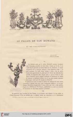5: Le palais de San Donato et ses collections, [4]