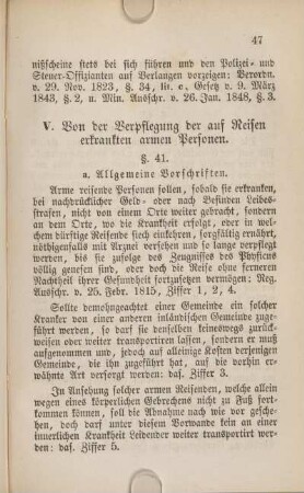 a. Allgemeine Vorschriften.
