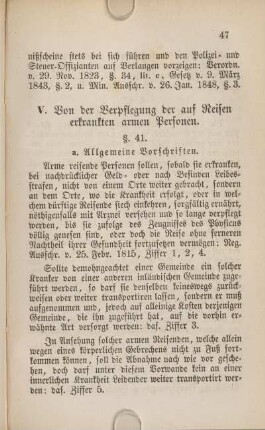 a. Allgemeine Vorschriften.