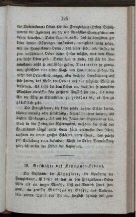 III. Geschichte des Kapuziner-Ordens