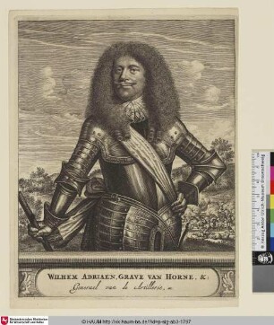 Wilhem Adriaen, Grave van Horne [Willen van Hornes]