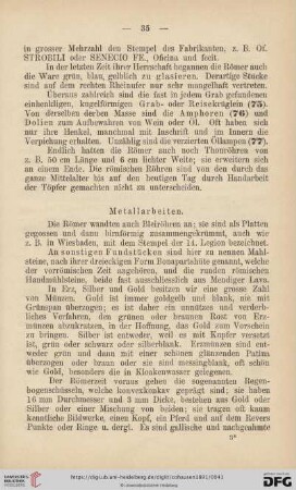 Metallarbeiten