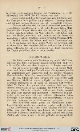 Metallarbeiten