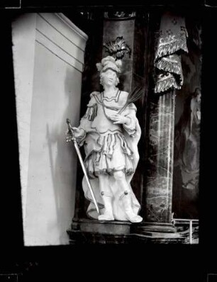 Pfarrkirche; Heilige Katharina vom rechten Seitenaltar