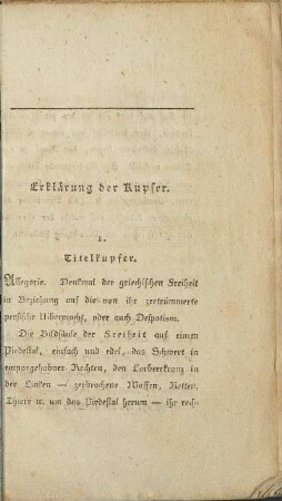 Erklärung der Kupfer.