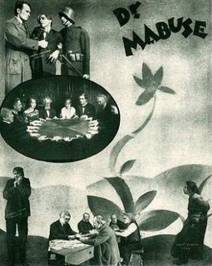 Typen um Dr. Mabuse. Sonderprogramm (Rückseite). Uco-Film der Decla-Bioscop.