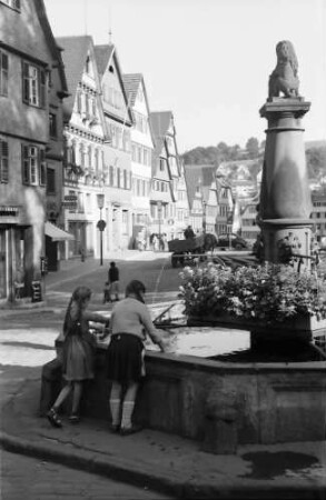 Calw: Brunnen am Marktplatz