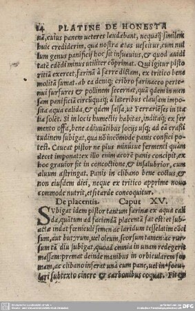 De placentis. Caput XV.