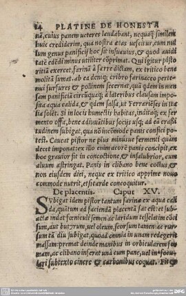 De placentis. Caput XV.