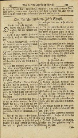 Von der Auferstehung Jesu Christi