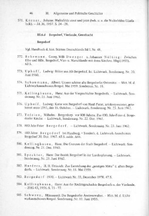 III. 6.d Bergedorf, Vierlande, Geesthacht