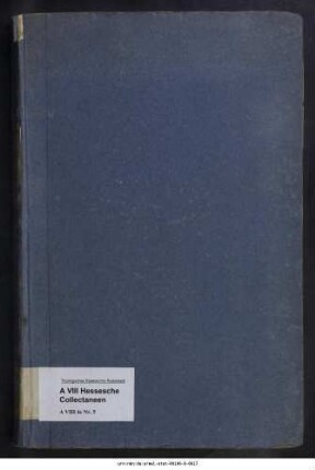 Reisejournal des Prinzen Ludwig Günther, 1722 bis 1729