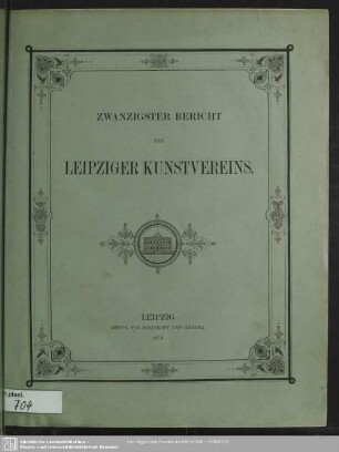 20.1879: Bericht des Leipziger Kunstvereins