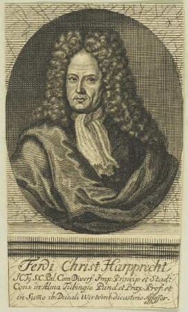 Bildnis des Ferdi. Christ. Harpprecht