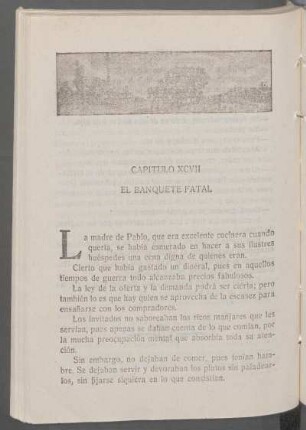 Capítulo XCVII - El banquete fatal