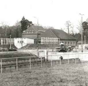 Cottbus. Wassserwerk 1, Straße der Deutsch-Sowjetischen-Freundschaft. 1897. Enteisenungs-und Entsäuerungsanlage. 1934