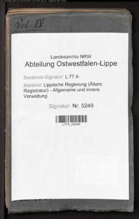 Gründung des Deutschen Postvereins, Bd. 4