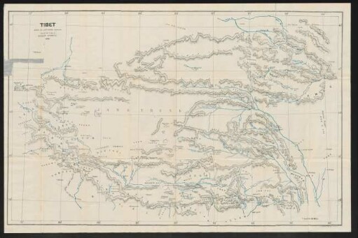 Tibet with its boundary ranges